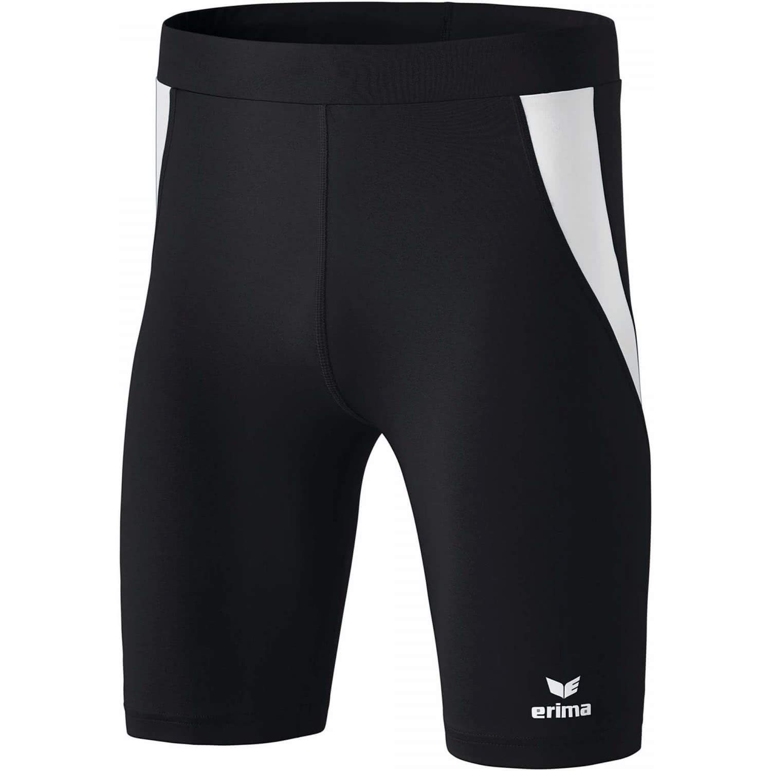 Erima 5-CUBES Children's Shorts Tight, Children's, Shorts Tight, black/white, 7 years