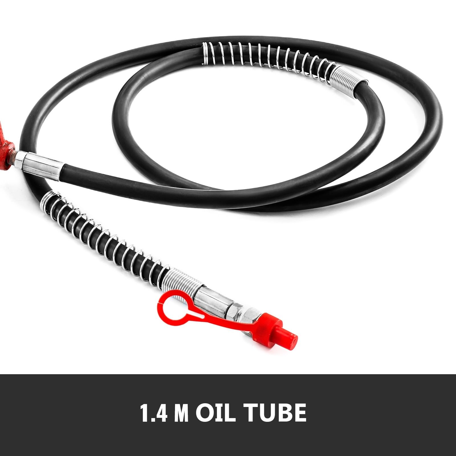 12-Tonnen-Hydraulikzylinder-Wagenheber-Satz, 1,4 m, Ölschlauch, Karosserie-Rahmen-Reparaturwerkzeuge, LKW-Bauernhof-Hebe-Trennheber-Werkzeug