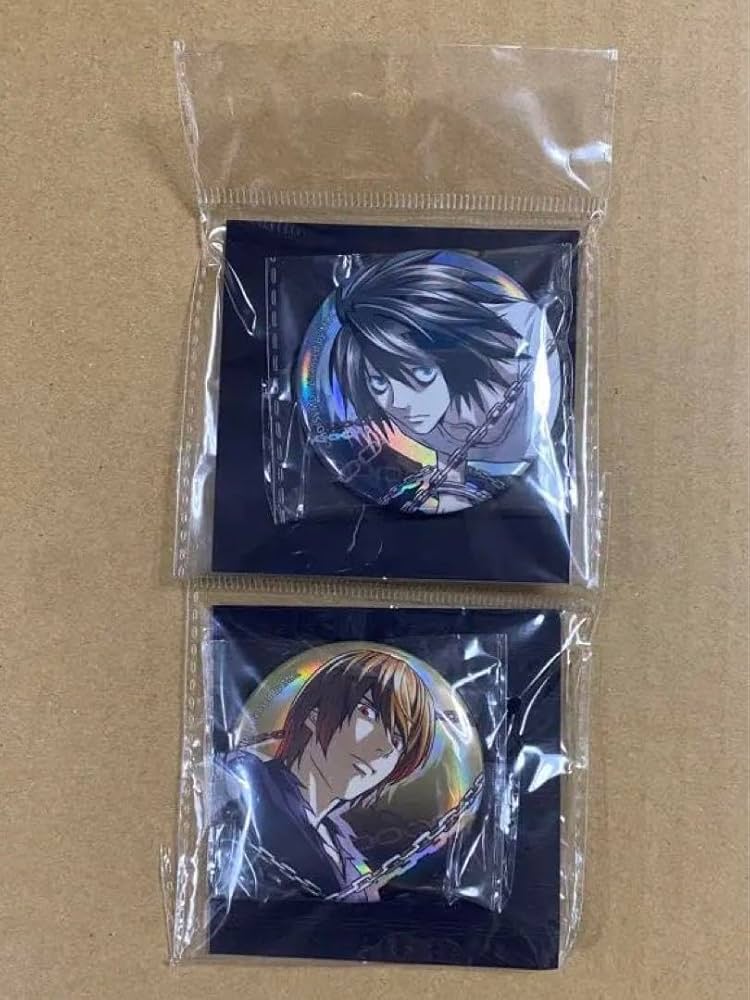 Amazon.co.jp: DEATHNOTE デスノート ピカピカ缶バッジ 夜神月