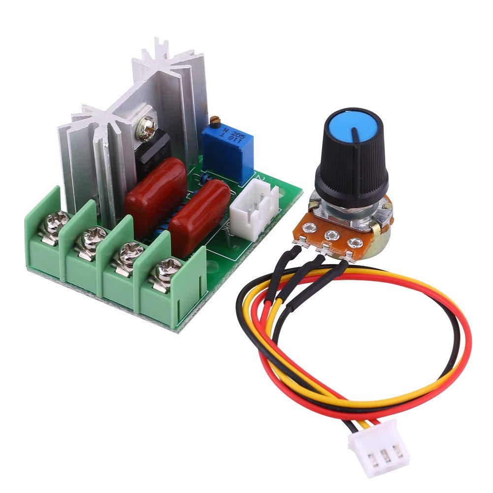 Voltage Regulator AC 50-220V 2000W SCR Electric Voltage Regulator Temperature Motor Speed Controller Light Dimmer