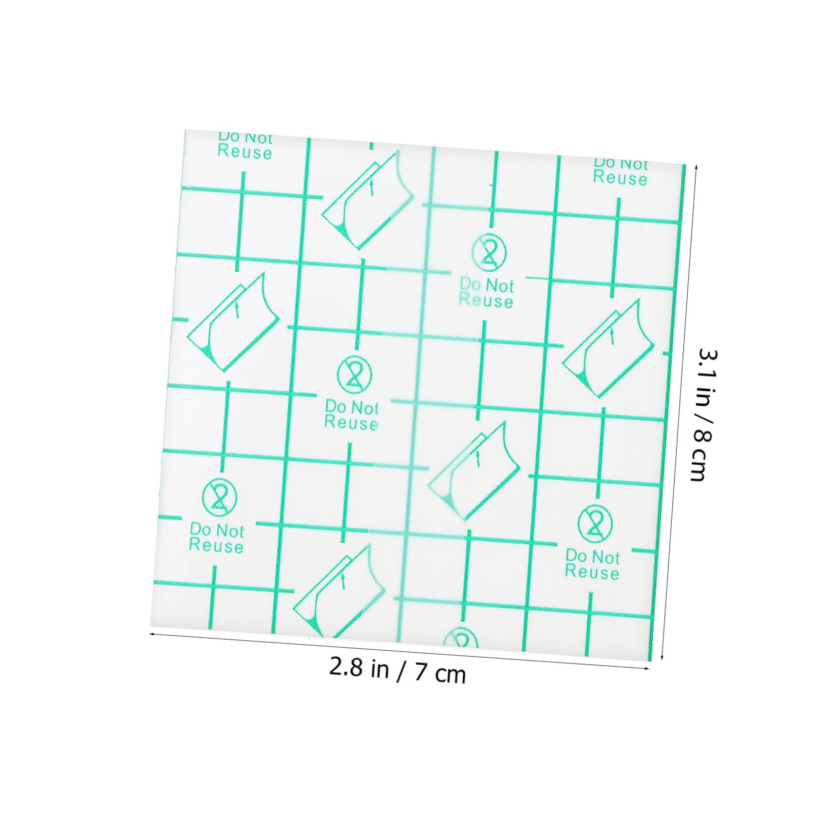 Gogogmee Handheld Makeup Mixing Palette Stickers 200 Pcs Adhesive Makeup Pallettes for Beginners Artists