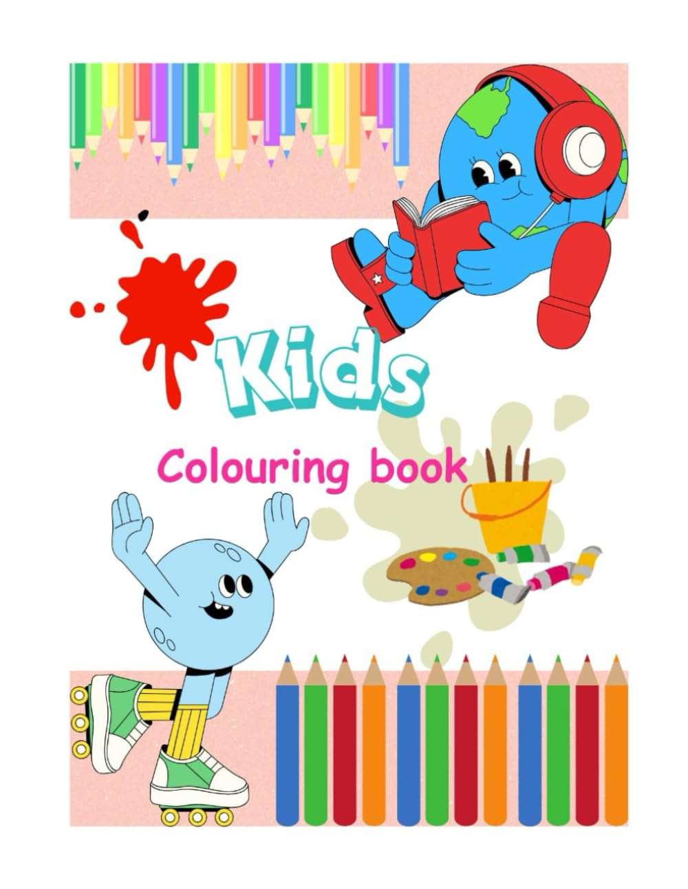 Kids: Colouring book