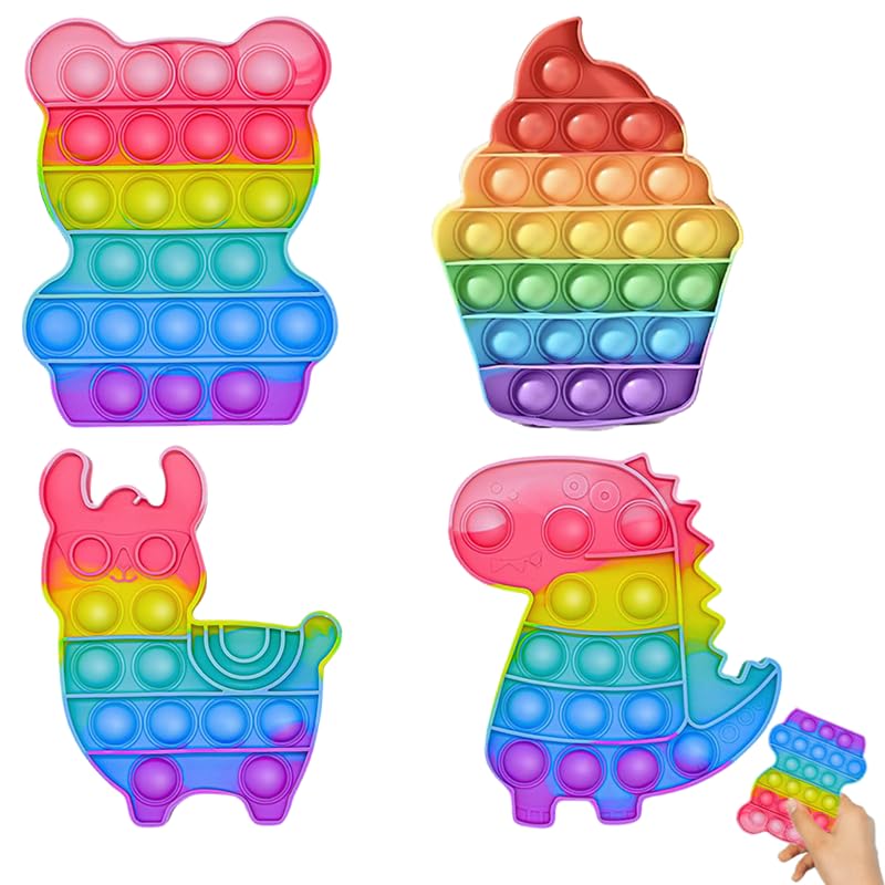 4PCS Pop It Fidget Set