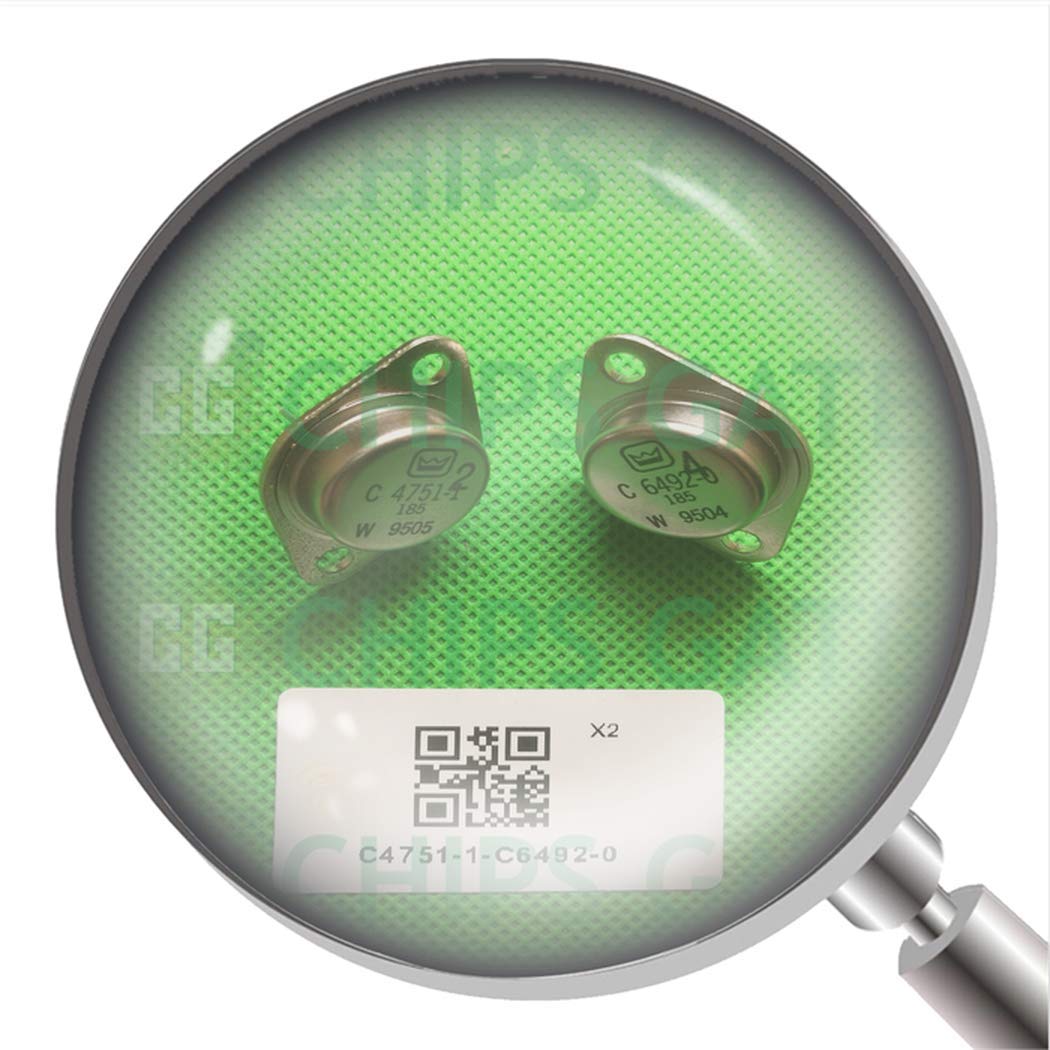 C4751-1-C6492-0 1 Pairs Transistor Crown to-3 C4751-1/C6492-0 C4751/C6492