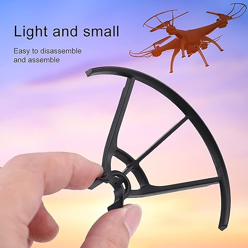 Miniatura 7 de Voluxe Protector de cuchillas de hélice para drones, plástico 0.46 oz 3.3 in Drone hélice, protector de cuchillas de hélice, para RC accesorio Tello
