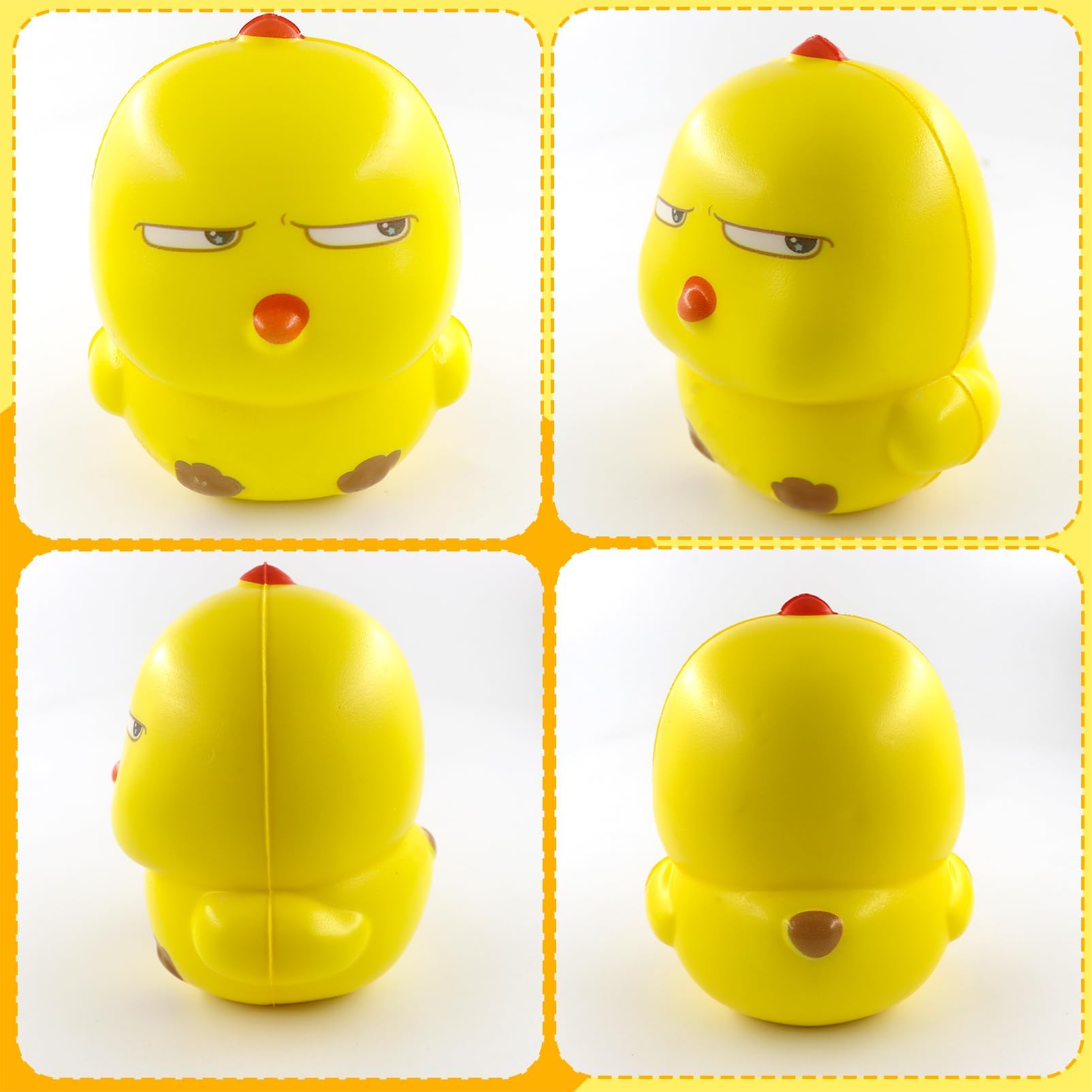 Pollo Fidget Toys, Pollitos Squishy Toy, Antiestres Juguetes, Ansiedad Alivio del Estrés Juguete, Juguetes Sensoriales para Niños y Adultos — view 3