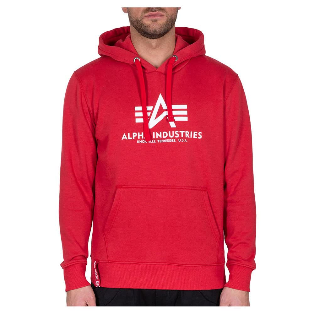 Alpha Industries Herren Basic Hoody Kapuzenpullover - 5