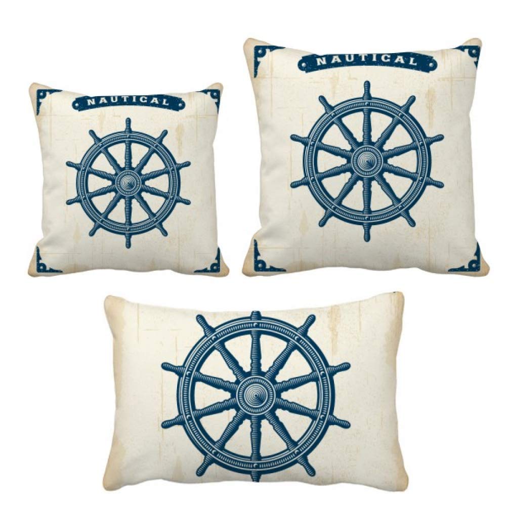 Housse de coussin pour décoration de canapé style militaire salon et bureau