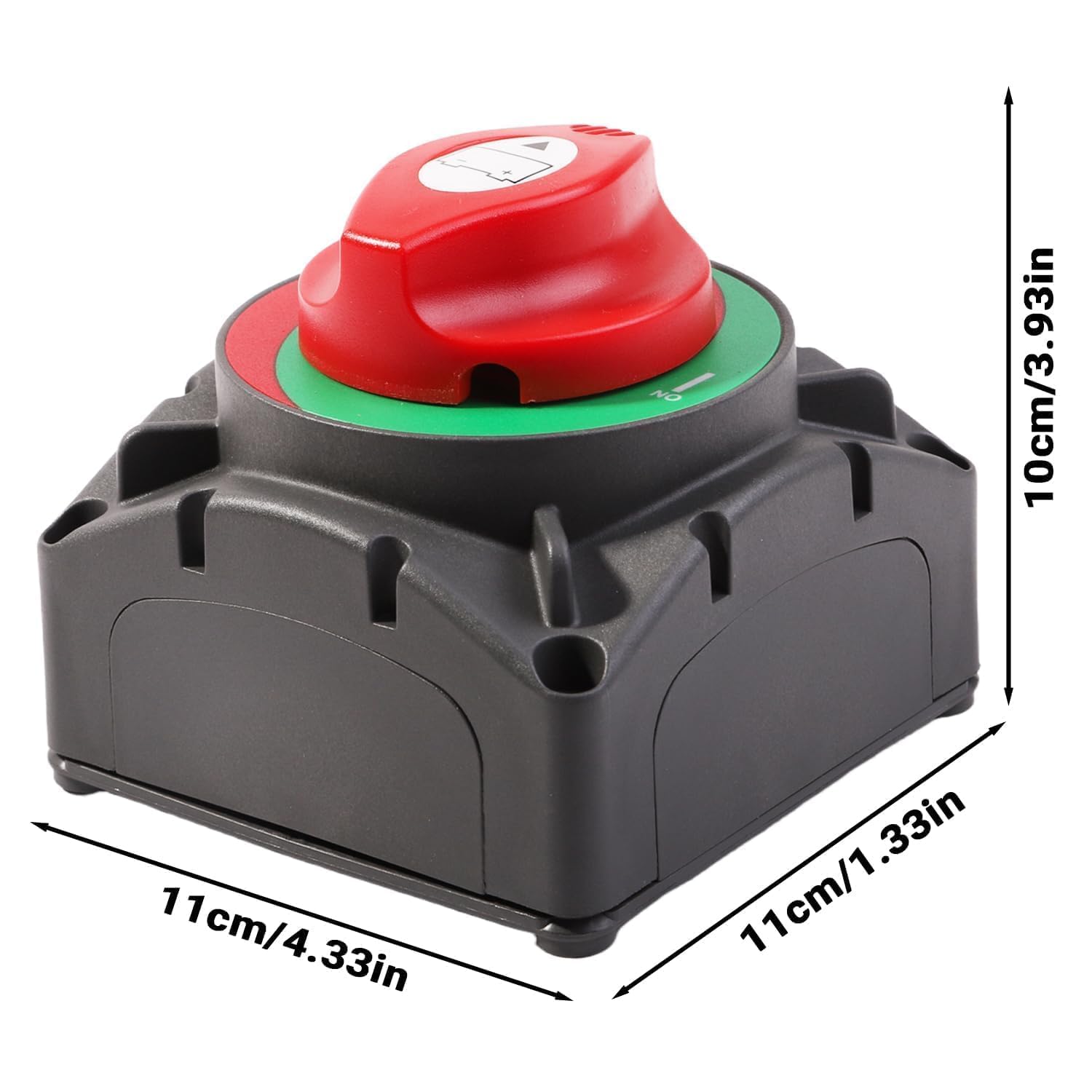 Disjoncteur de batterie 600 A, 1 interrupteur principal