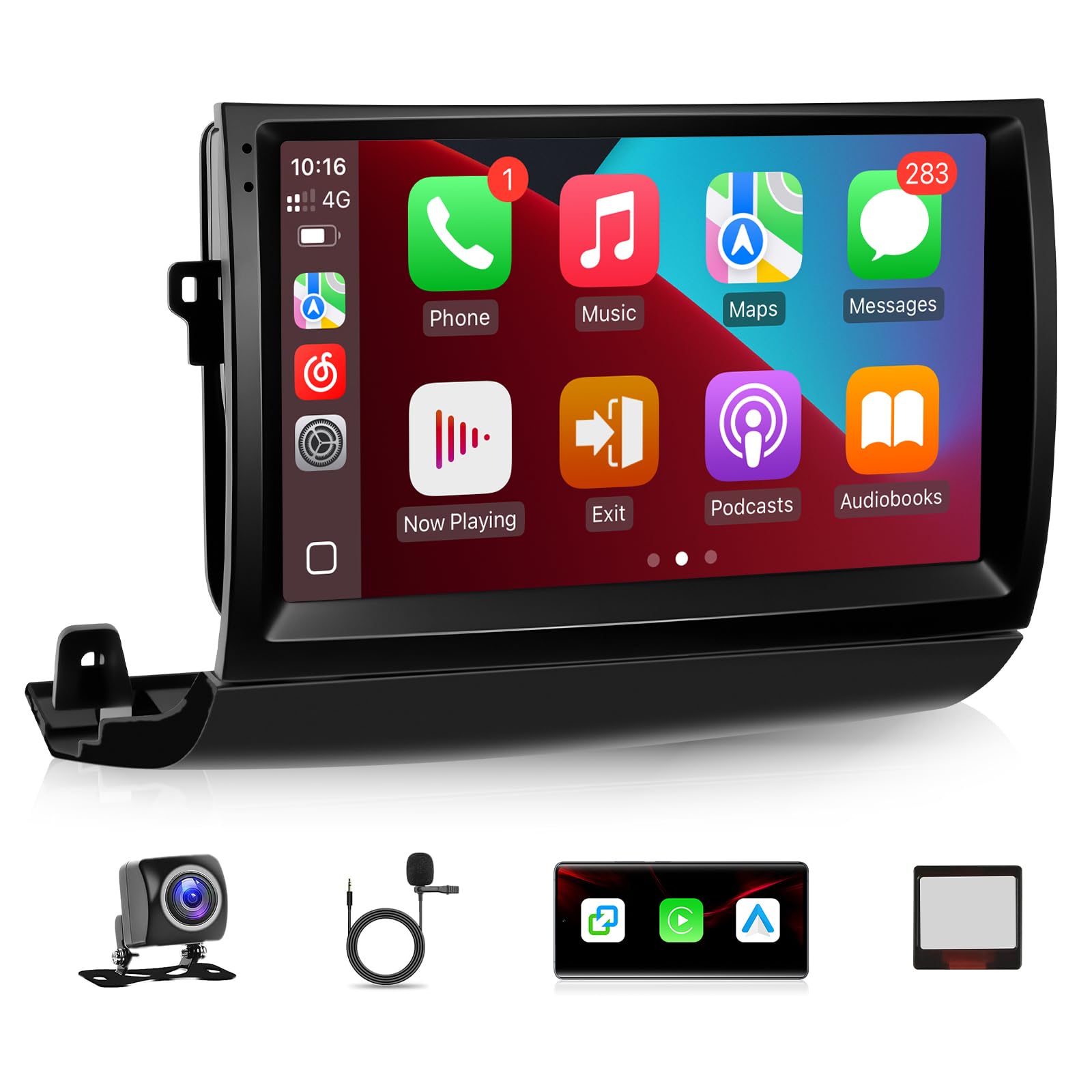 Photo 1 of for Toyota Prius 2004 2005 2006 2007 2008 2009 Radio with Wireless Carplay Android Auto - 9inch Touch Screen Car Stereo with in-Dash GPS WiFi Bluetooth FM SWC + Canbus + Backup Camera + MIC - J.B.L