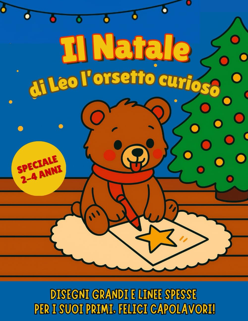 IL NATALE DI LEO, L'ORSETTO CURIOSO: DISEGNI GRANDI E LINEE SPESSE PER I SUOI PRIMI CAPOLAVORI
