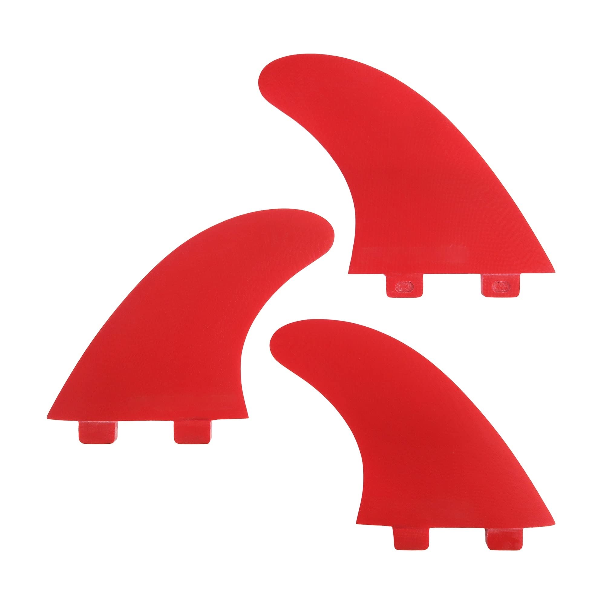 Surfboard Fin Thruster Fins Surf Shortboard for Surfing for Paddle Board(F-1)