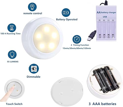 Apliques de pared modernos que funcionan con pilas, sin alambre, globo de vidrio, decoración de pared, juego de dos, no cableado, iluminación de