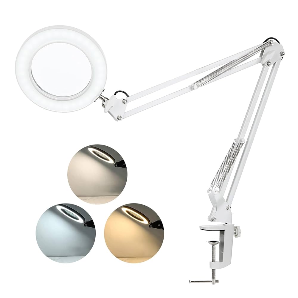 もなっぺ専用 Amazon | tom-shine 拡大鏡 スタンドルーペ ABS クリップ式 倍率