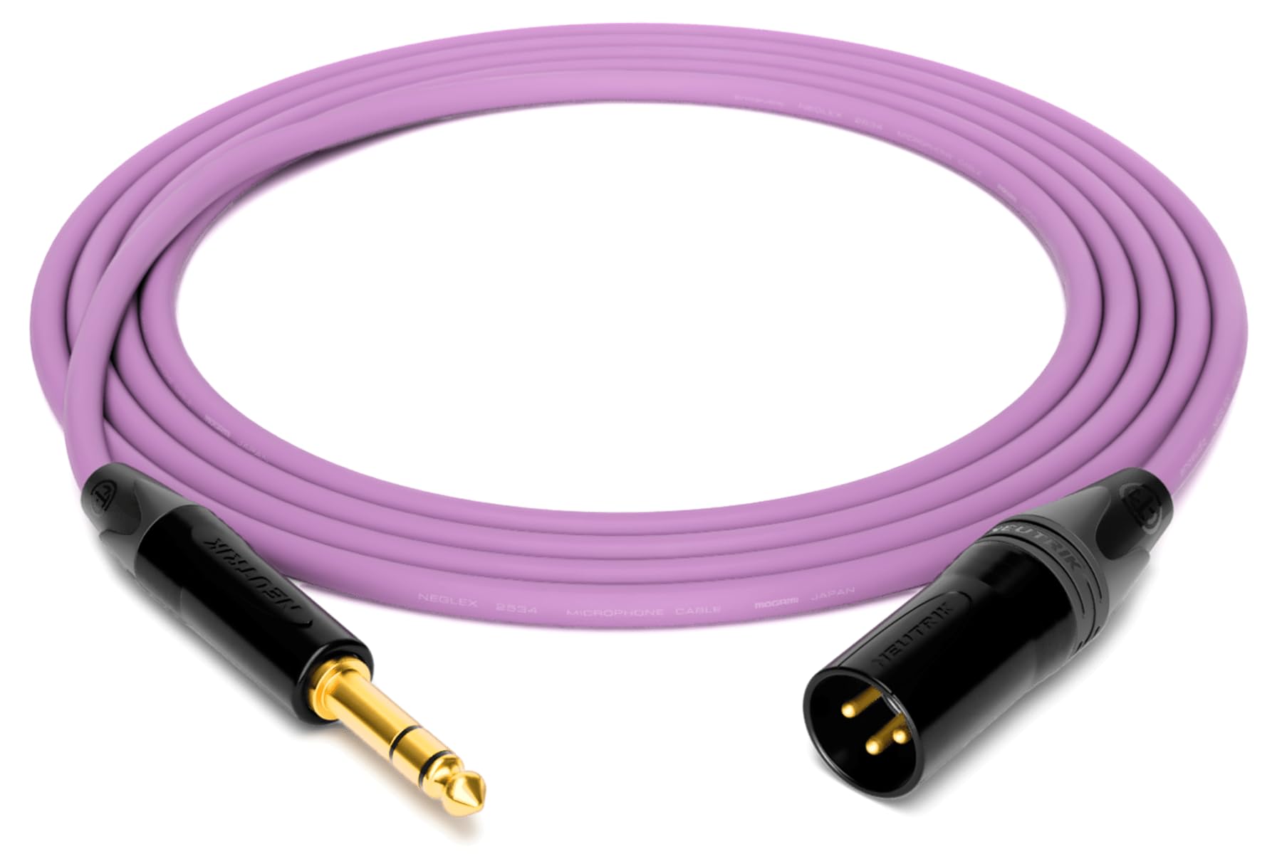 Cable Mogami 2534 Quad simétrico para conectar interfaz de audio a monitores HiFi 8
