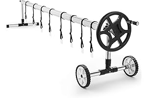 Premium 18 ft Pool Solar Blanket Reel