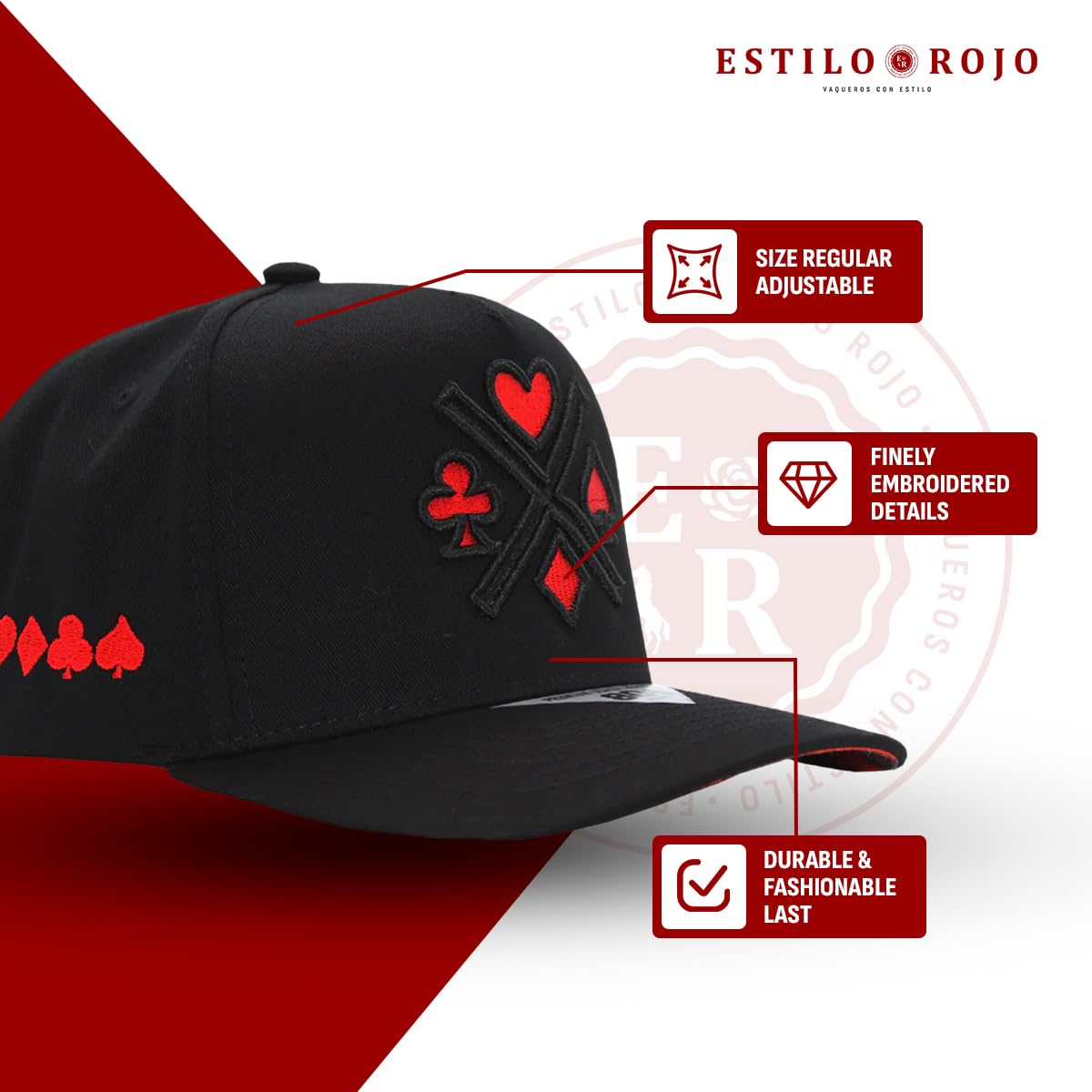 Ferreti Culiacan - Cappellino da uomo con 4 carte, cappello da baseball nero per uomini e donne, cappelli e berretti da uomo, taglia regolabile