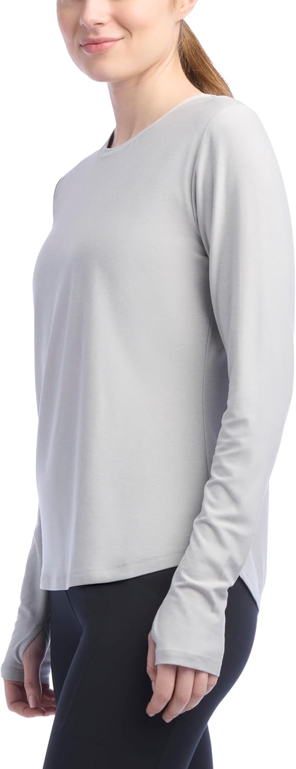 Jockey womens 2-pack Long Sleeve Essential Butter T-shirt - Image 6