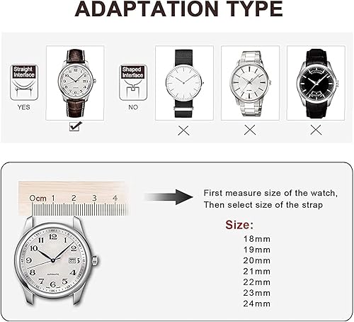 Miniatura 6 de Correas de reloj de nailon de liberación rápida, correa deportiva de tela de lona, correa deportiva de 20220.945 in, estilo militar para hombres y