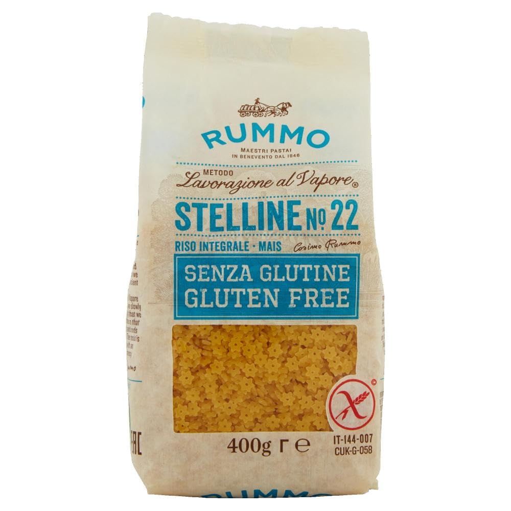 Italian Gourmet Bundle Glutenfreie Pasta Mix 16x 400g + Italian Gourmet Polpa – Nudeln Senza Glutine Sortiment, Penne, Fusilli, Spaghetti, Linguine, Stelline, 6.4kg Vorratspackung, gluten free
