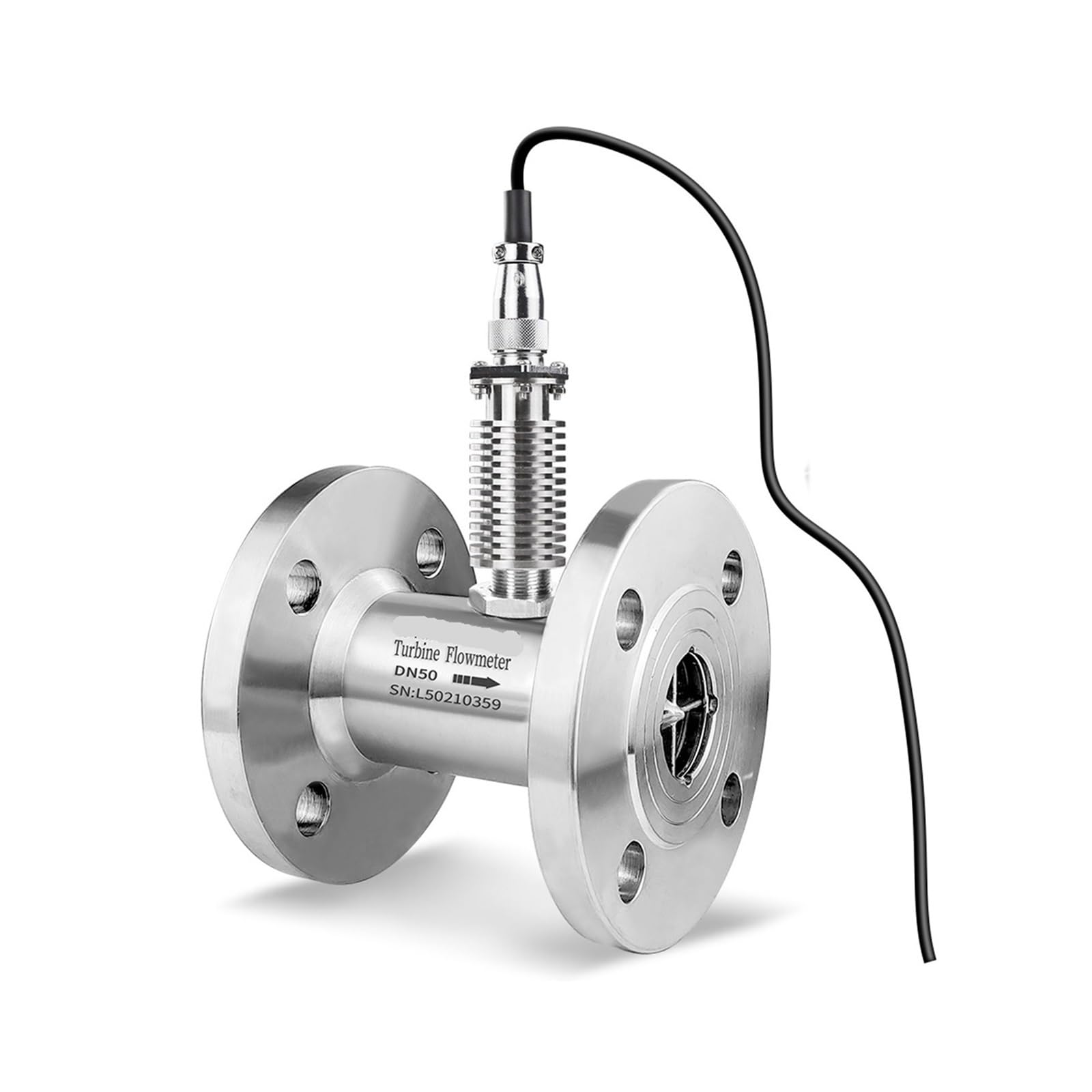 KSZHZYMGX Flow Sensor Turbine Water Meter Turbine Flowmeter(DN80)