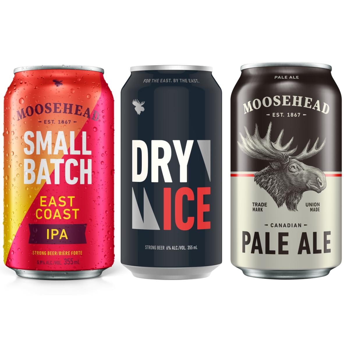 Moosehead Bierpaket BEST OF 12er Pack original kanadisches Bier - auch als perfektes Bier Geschenk für Männer (inkl. 3,00 € Pfand)