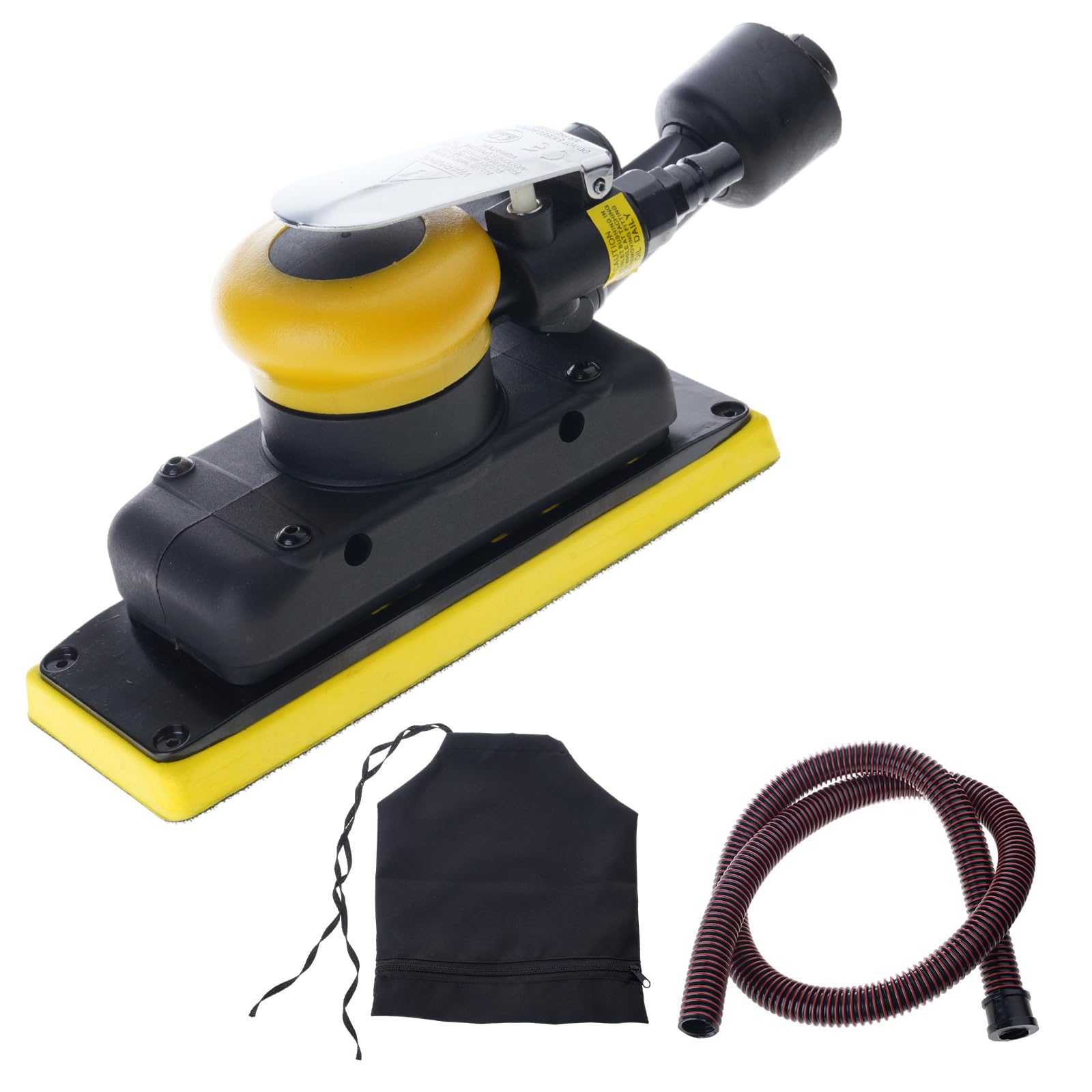 Professional Pneumatic Sander for Wood Metal Car Beauty 12000rpm Large Sanding Area and Low Design Throb Reduction Sander