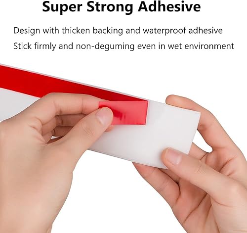 Miniatura 4 de Burlete de puerta para puerta, no requiere herramientas, 2 pulgadas de ancho x 36 pulgadas de largo, fácil de cortar a medida