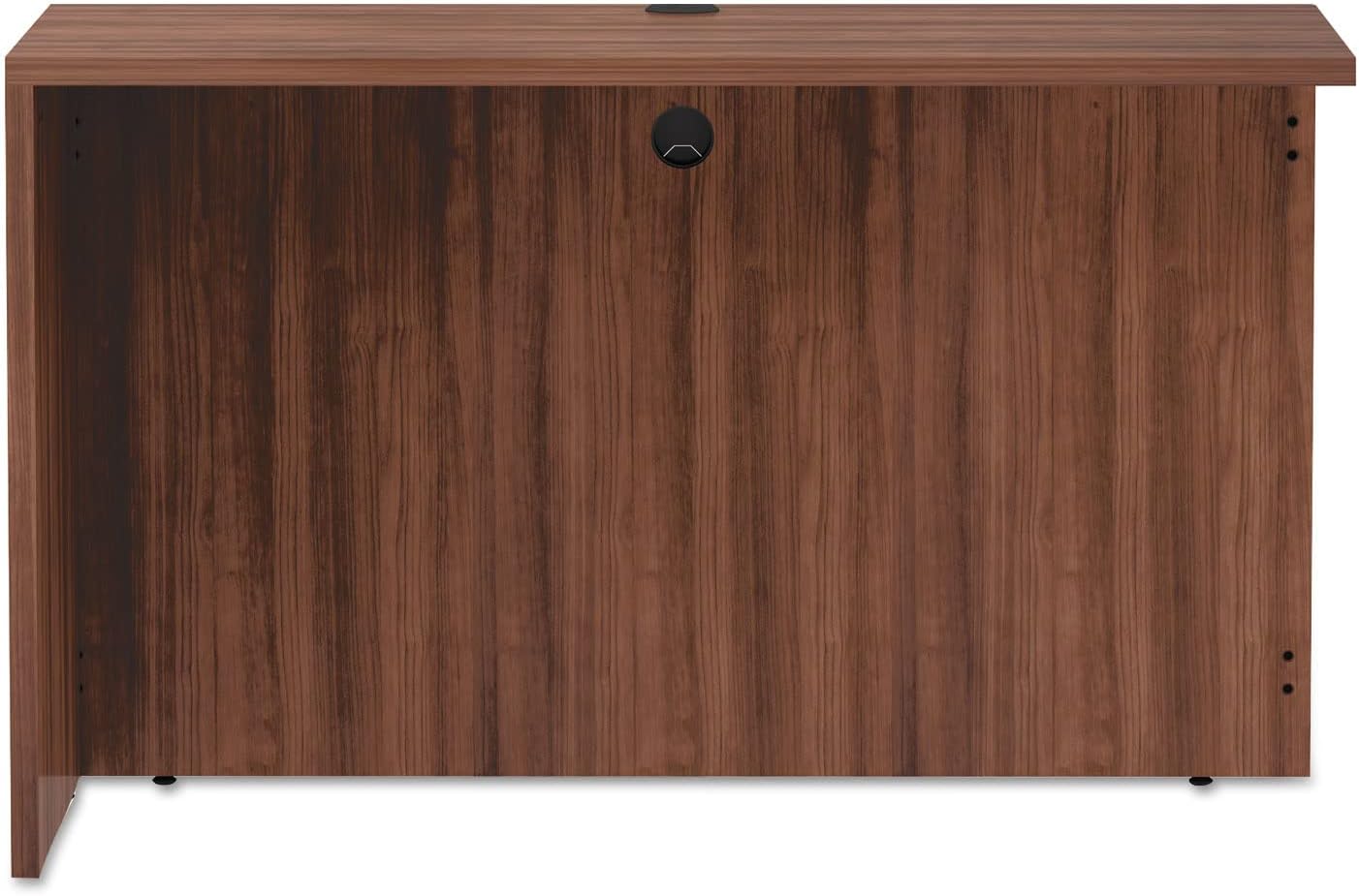 Alera ALERA Valencia Series Reversible Return/Bridge Shell, 47.25W X 23.63D X 29.5H, Modern Walnut