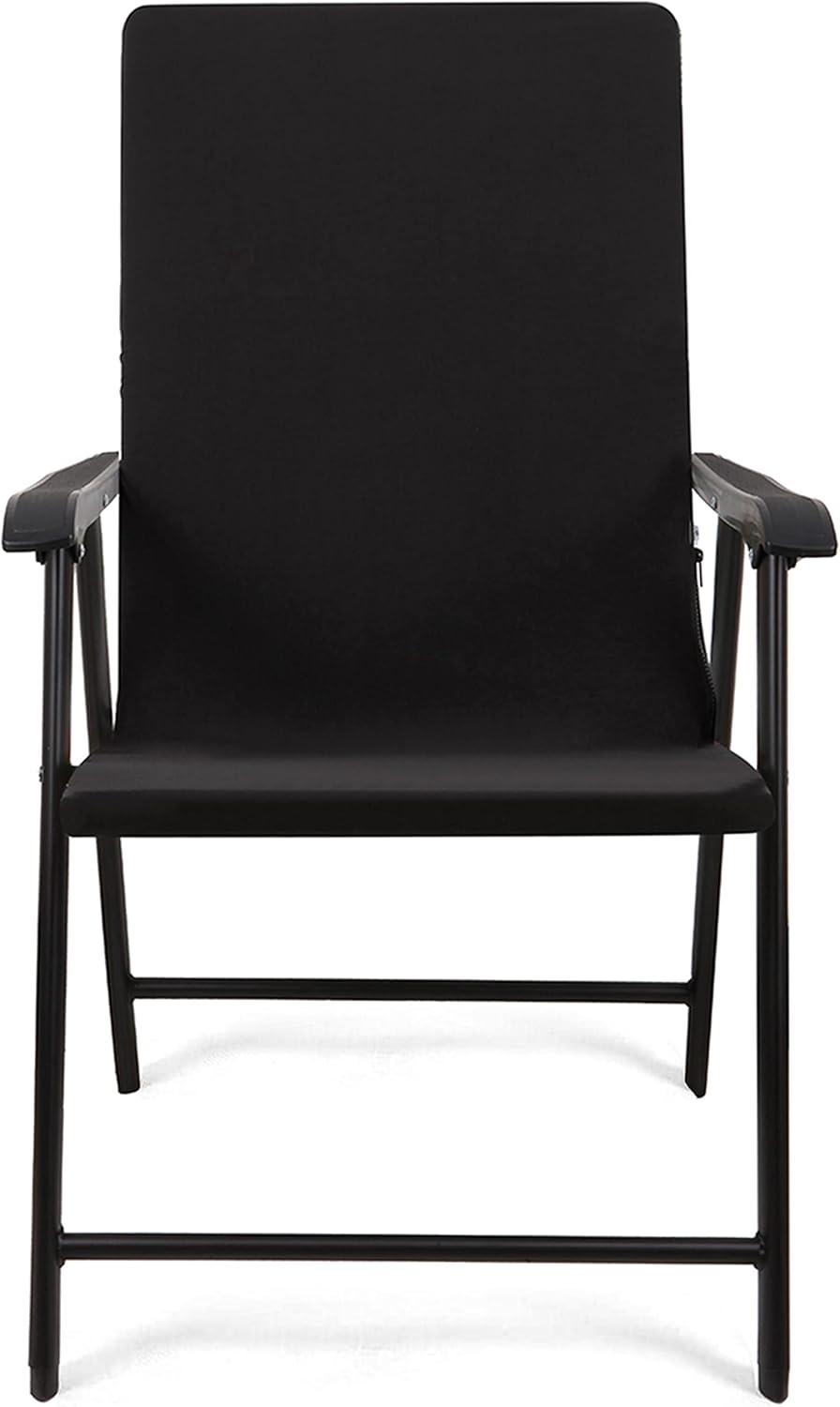 Deisy Dee Patio Dining Chair Covers, Outdoor Steel Sling