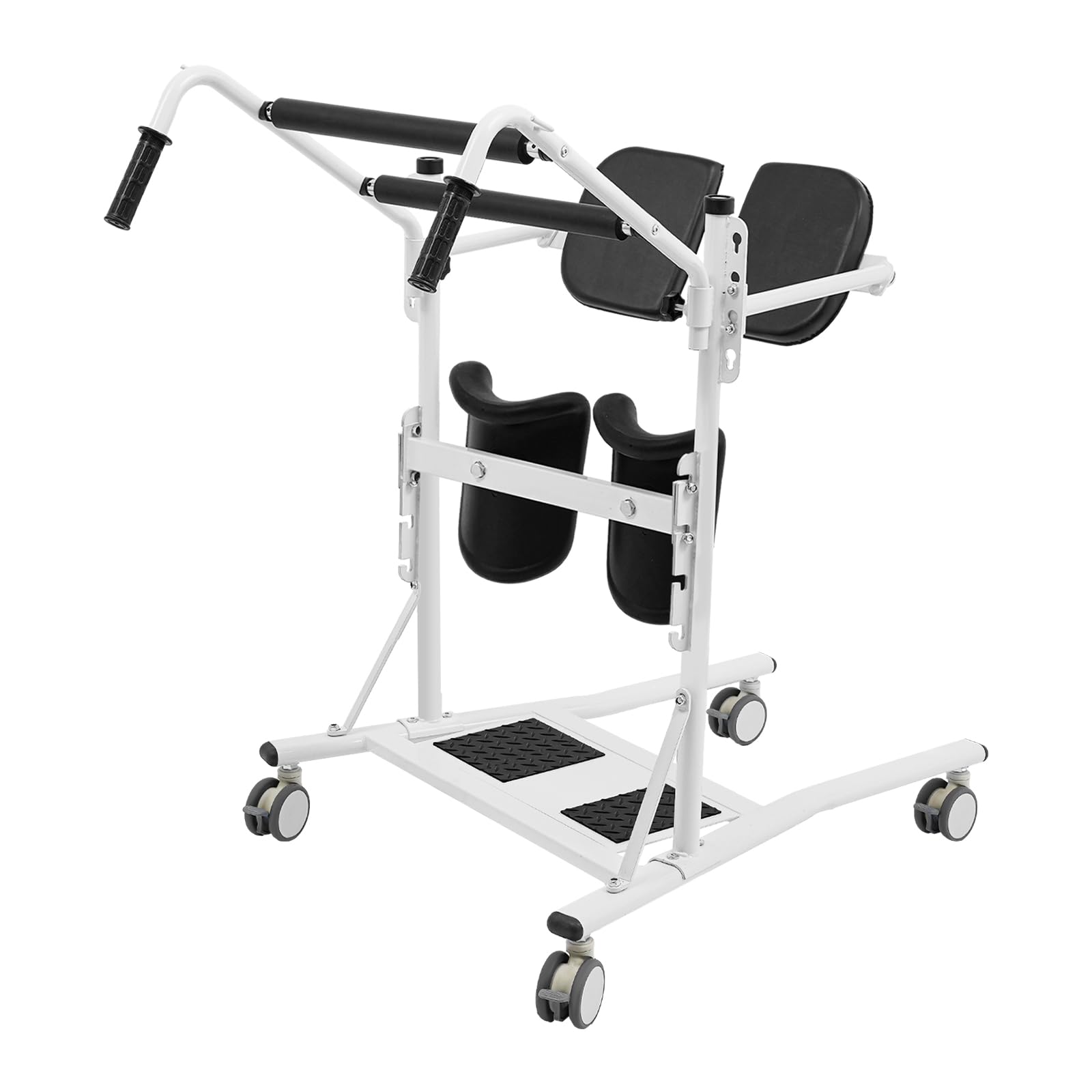 Elevador de pacientes hidráulico para el hogar, ayuda a levantarse, cama para personas mayores de hasta 120 kg, cuidado y ayuda, ayuda de transferencia, 63 x 82 x 119 cm, silla de ruedas, altura