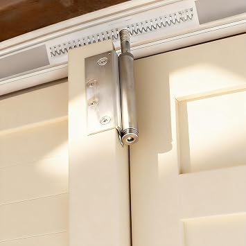 2pack Bi-Fold Door Slide Guide with Spring, Nylon Material, Bifold Door Hardware Spring