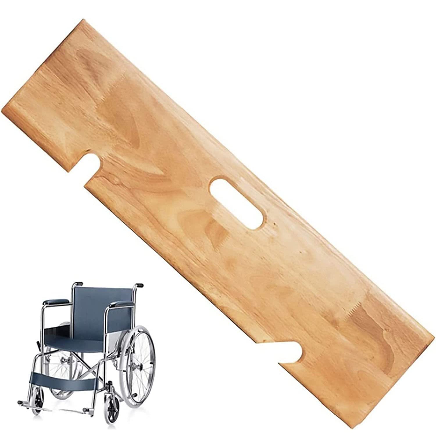 Ausilio per Il trasferimento della tavola Scorrevole per Sedia a rotelle, Ausili per la tavola di trasferimento in Legno Trasferimento per Sedia a rotelle Aiuto per Il trasferimento dello Skateboard