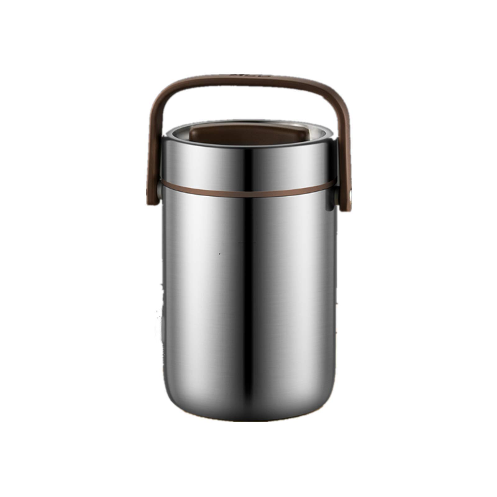 Contenitore Per Cibo Sottovuoto 3 Strati In Acciaio Inox 304 – Termico A Prova Di Perdite Con Borsa Isolante – 200ml - 2
