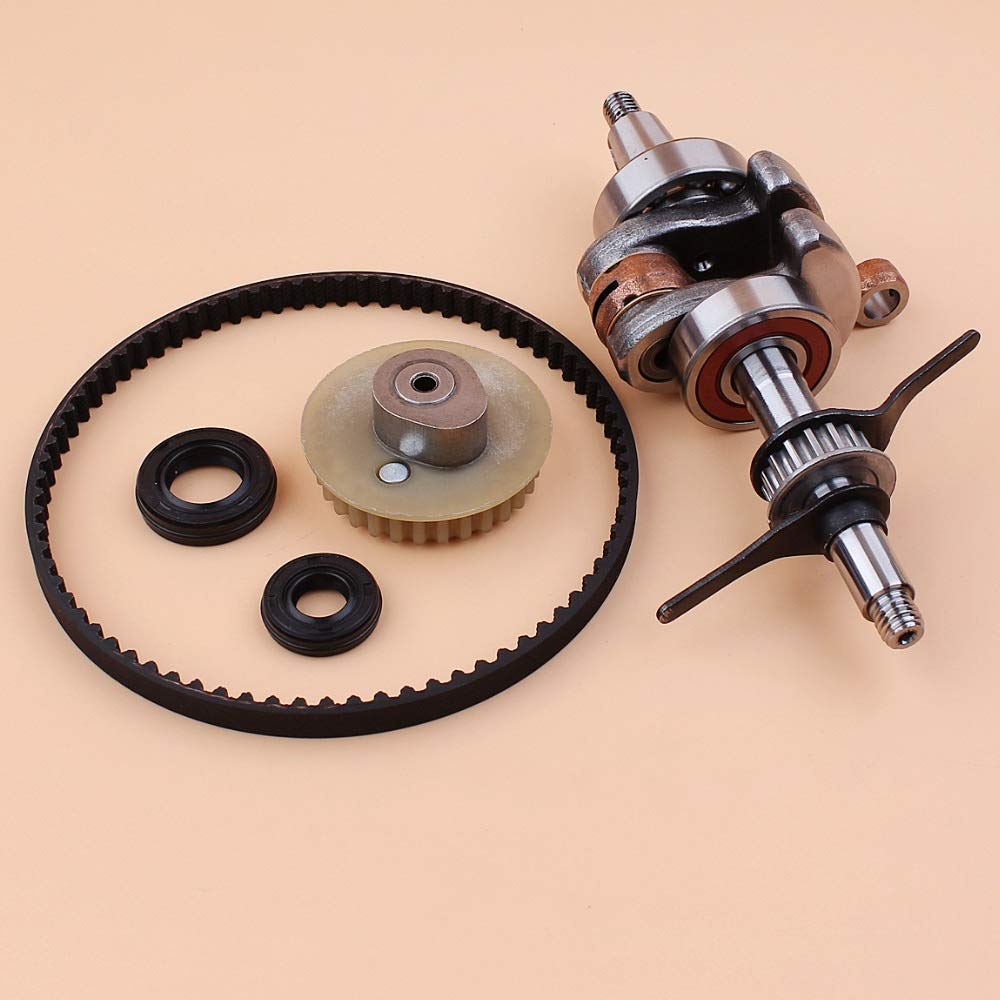 Kit de Correa de distribución de Engranaje de árbol de levas con Sello de Aceite de cigüeñal para Honda GX35 GX 35, Recortadora de 4 Tiempos, desbrozadora, Motor de Motor pequeño