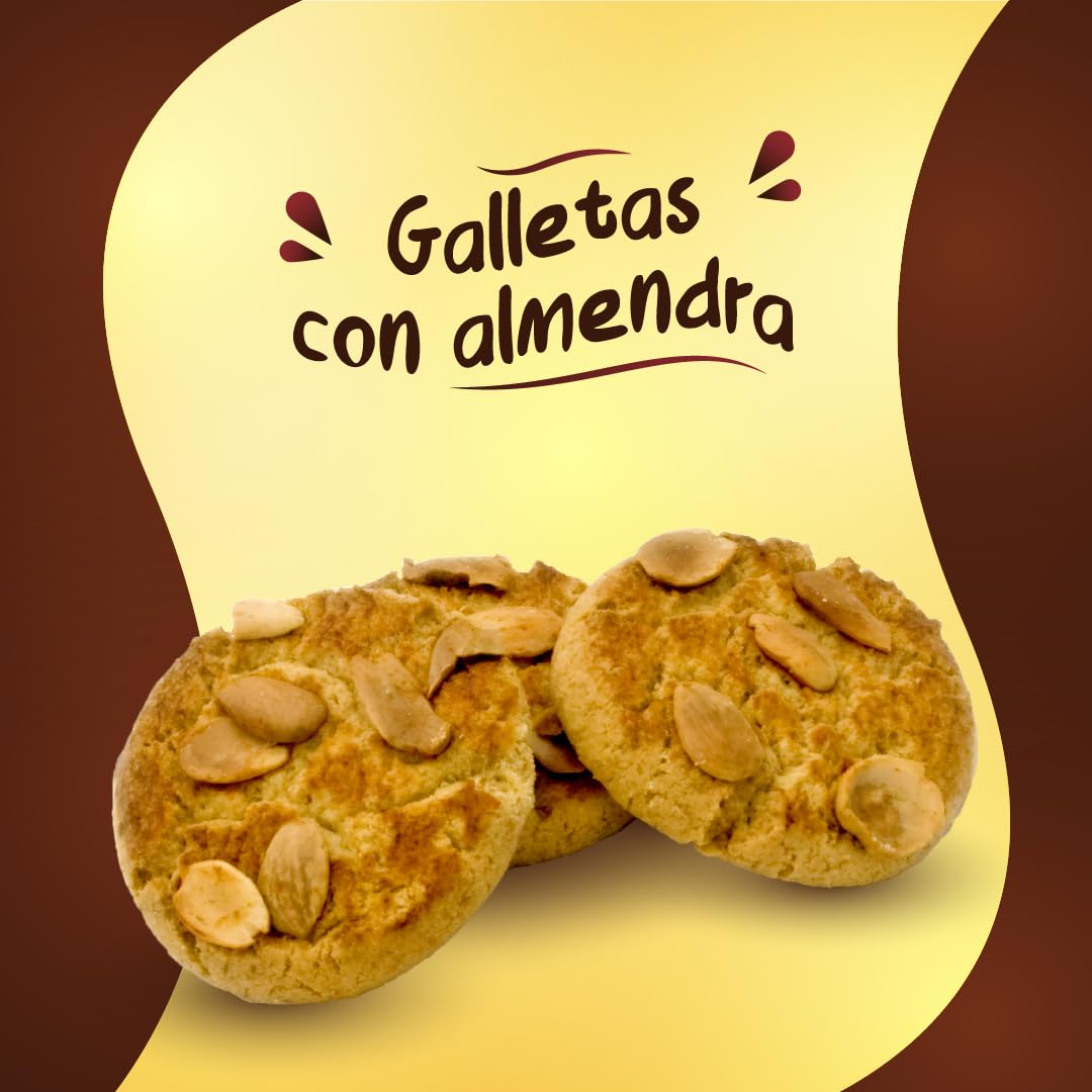 LAPASION - Galletas con almendra | Sin azúcar | Biscotes | Trigo | Biscotes Almendras | 2.5Kg