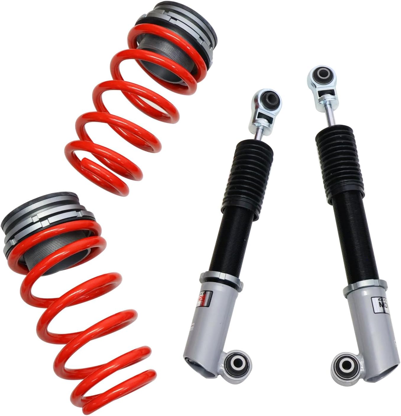 Godspeed MRS1504 MonoRS Coilovers Lowering Kit, 32 damping level, ride height adjustable, compatible with Toyota Sienna (XL40) 2021-2025 All Trims
