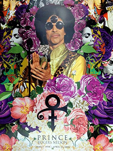 777 Tri-Seven Entertainment Prince Poster Music Art Photo Print Commemorative, 18" x 24", Multi-Color - Thumbnail 5