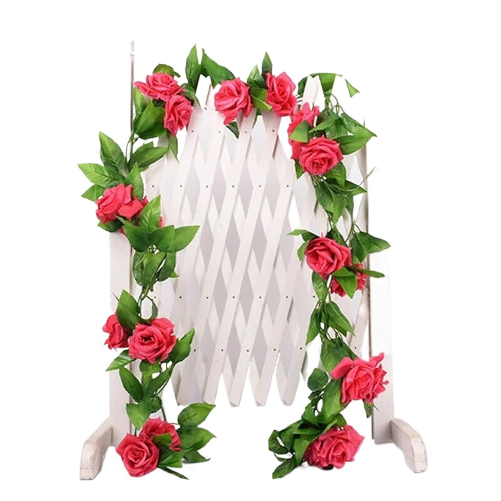 Artificial Rose Vine Artificial Flower Silk Rose Leaf Garland Vine