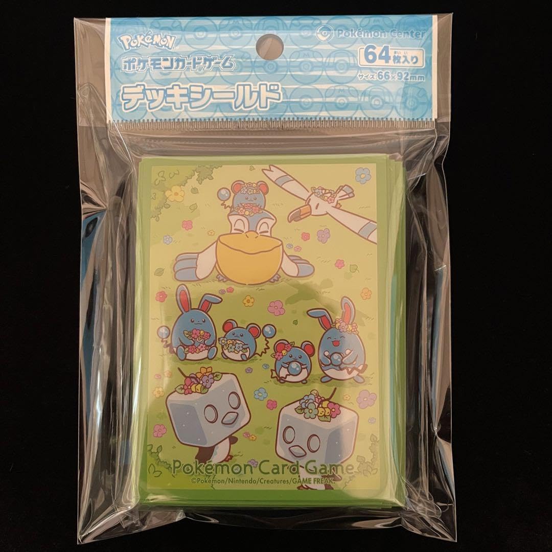 Amazon.co.jp: カード 花かんむりとマリルたち スリーブ デッキ