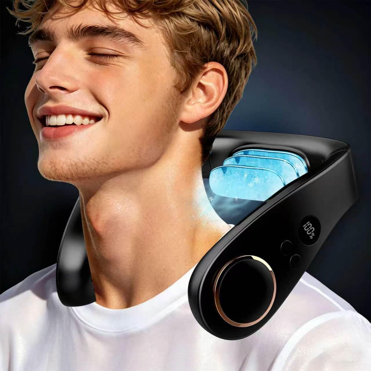 Amazon.com: Neck Fan with Cooling Plate,Personal Air Conditioning