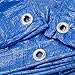 Grizzly Tarps by B-Air 12' x 16' Large Multi-Purpose Waterproof Heavy Duty Poly Tarp with Grommets Every 36