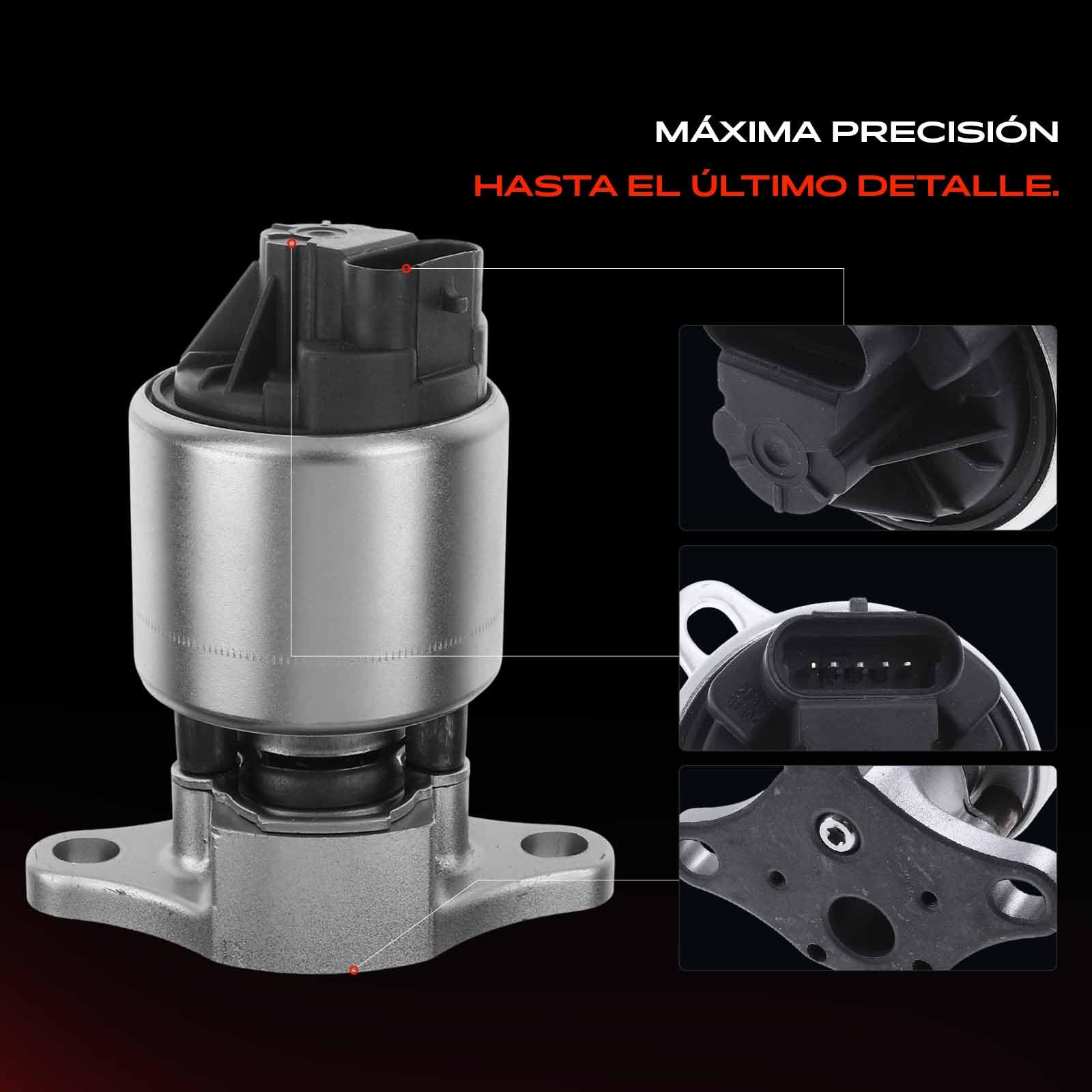 Frankberg Válvula EGR Compatible con Lacetti J200 1.6 Aveo/Kalos Compacto T200 1.4 16V Nubira Touring 1.6 Epica KL1 2.5 Epica KL1 2.0 Replace# 25182126,25183476