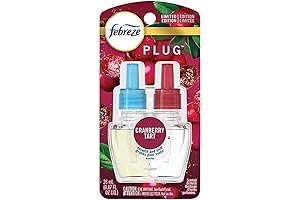 Plug Air Freshener Scented Oil Refill, Fresh-Twist Cranberry, 1 Count