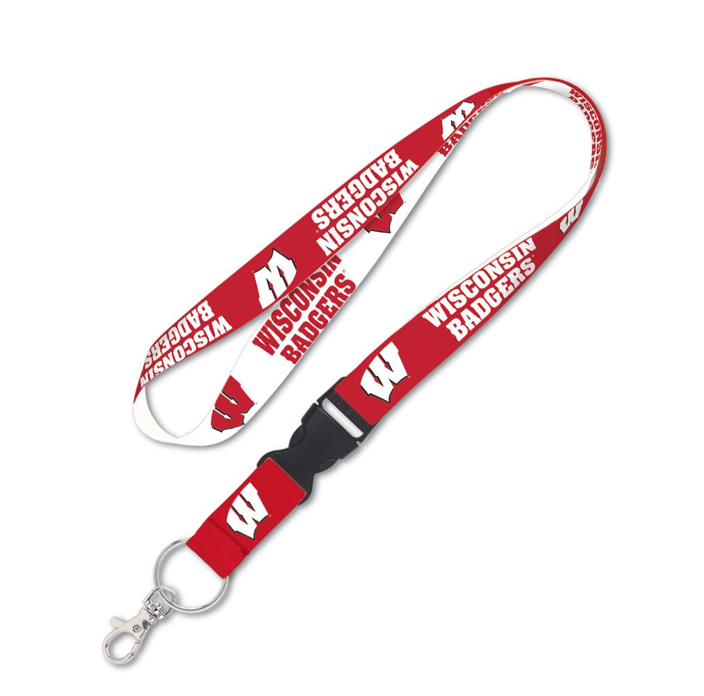 Wisconsin Badgers Official NCAA 20 Lanyard by Wincraft