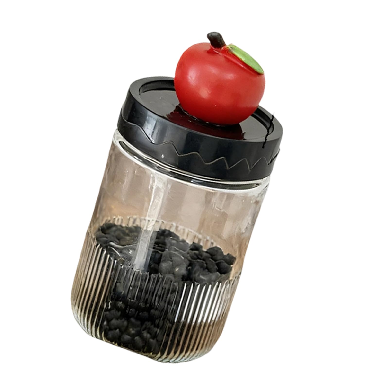 Kaeltsyn Premium Glass Canister with Airtight Seal for Coffee and Tea Storage Tight Coffee Jar