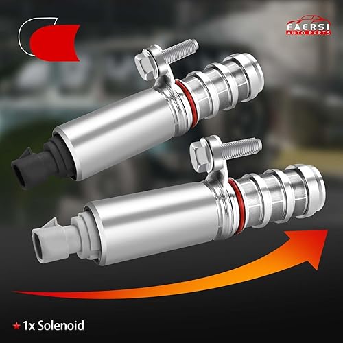 Miniatura 7 de FAERSI 12655420 12655421 Actuador de posición del árbol de levas de admisión y escape Solenoide VVT VVT para 2004-2017 GM Chevy HHR Malibu Cobalt