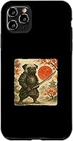Vista 13 de Pug Samurai Japanese Warrior Costume Sumi-e Art Funny Case for iPhone 16