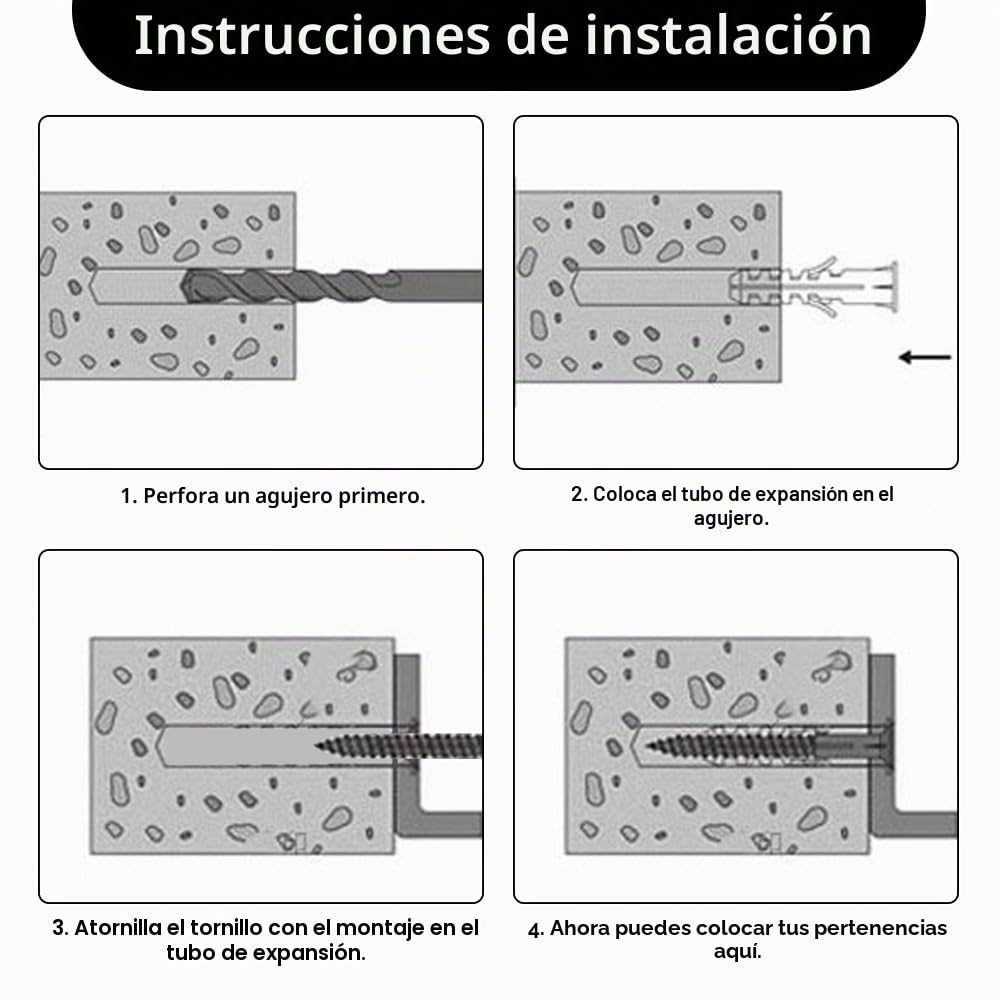 4 Piezas Estanteria Pared Negro 40 cm Estantes Flotantes Metal con Tornillos y Ganchos Baldas Flotantes Pared Metalicas Repisas para Dormitorio Sala de Estar Cocina Baño Oficina(40 x 10 x 4 cm)