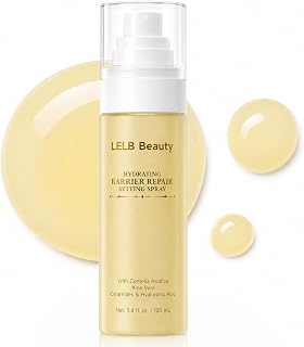 Hydrating Setting Spray Powder Melt Makeup Mist For Mature Dry Skin 3.4 Oz | Dewy Finish Natural Glow Skin Like Finish Makeup Melting Smooth Finishing Spray Blend Barrier Moisturizing Skincare Infused